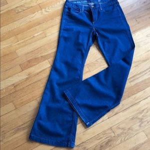 J.Crew Ink Blue High-Heel Flare Jeans